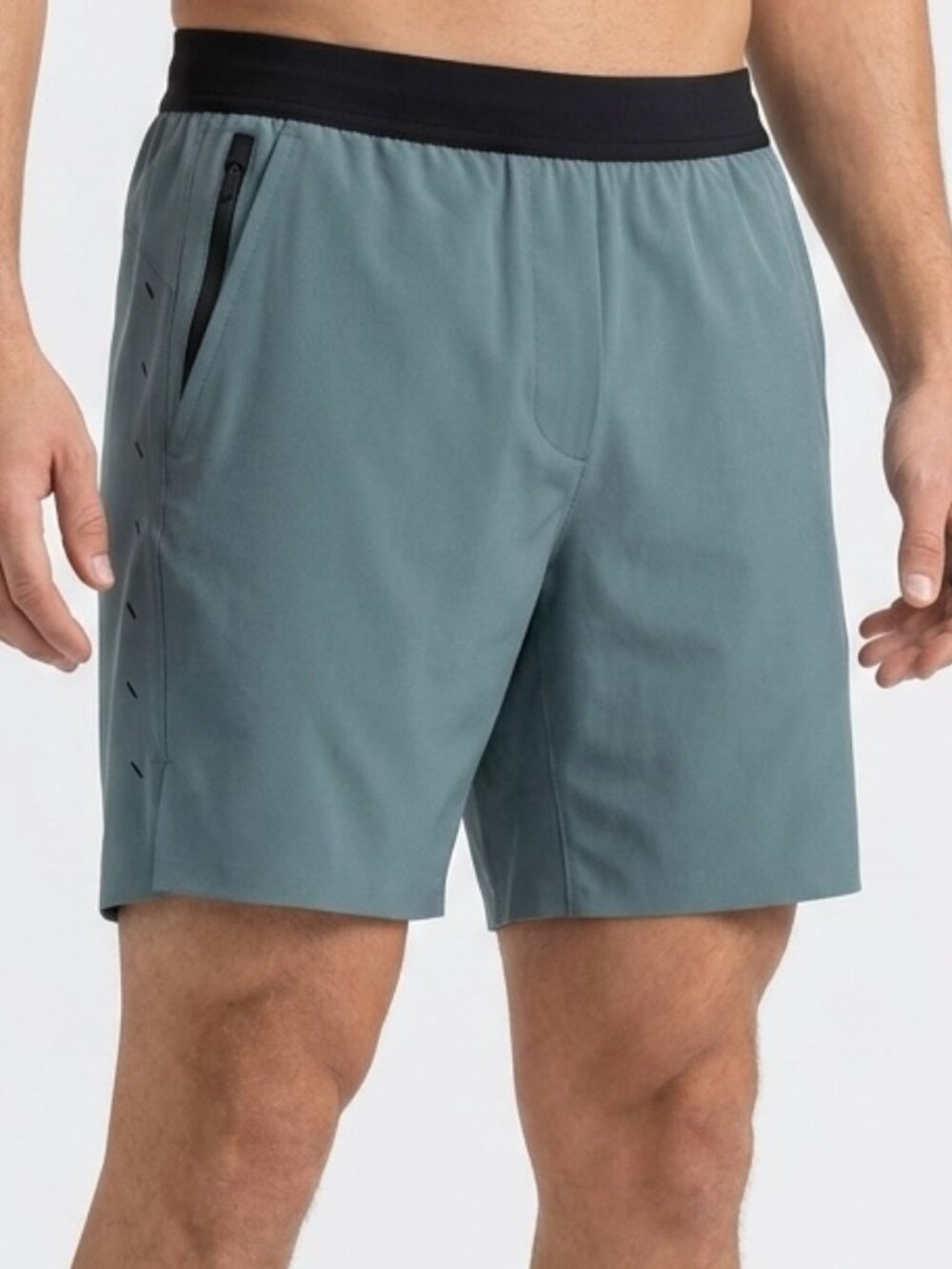 Ten‎ Thousand Interval 7" Lined Training Short Sage Teal Men's Size S Small